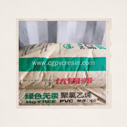 Erdos PVC Resin Polyvinyl Chloride Resin Sg5 K68
